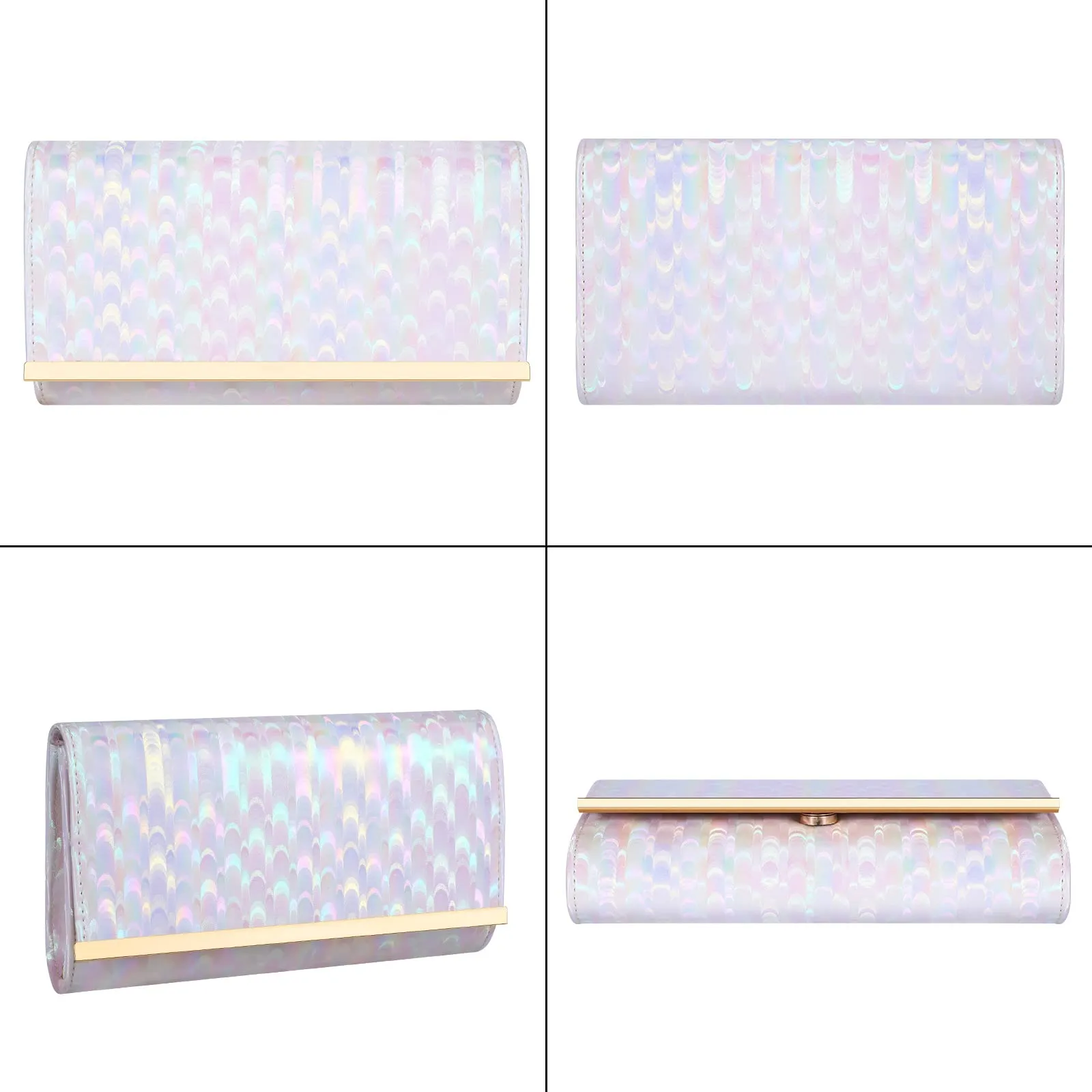 Women Clutch Bag Evening Bag Elegant Women Chain Shoulder Bag Wedding Clutch Small Bridal Purse for Wedding Cocktail