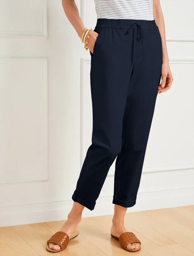 Easy Slim Ankle Pants