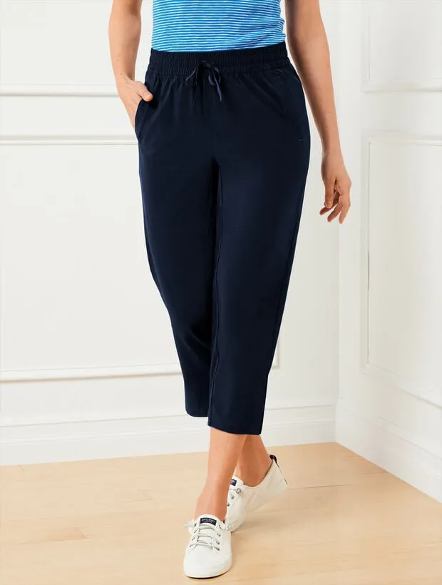 Lightweight Stretch Crop Pants