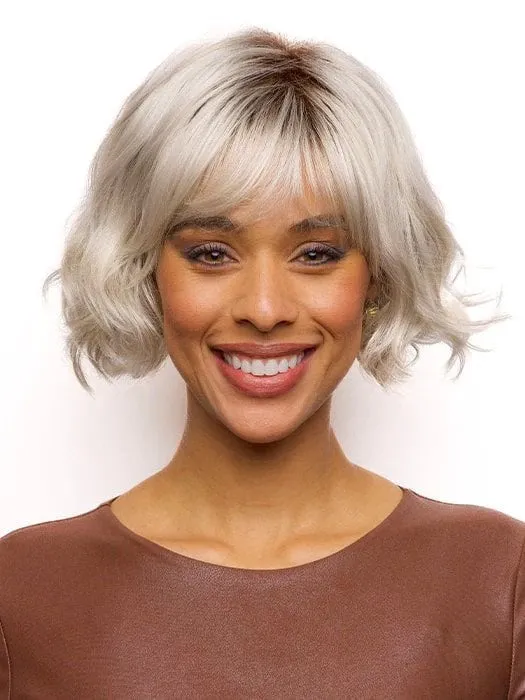 130% Density Fashionable Women's Short Length Bob Style Synthetic Capless Wigs 12Inches