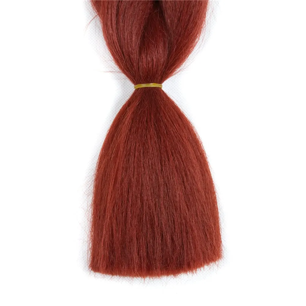 Ombre Synthetic Kanekalon Braiding Hair Crochet Braids False Hair Extensions