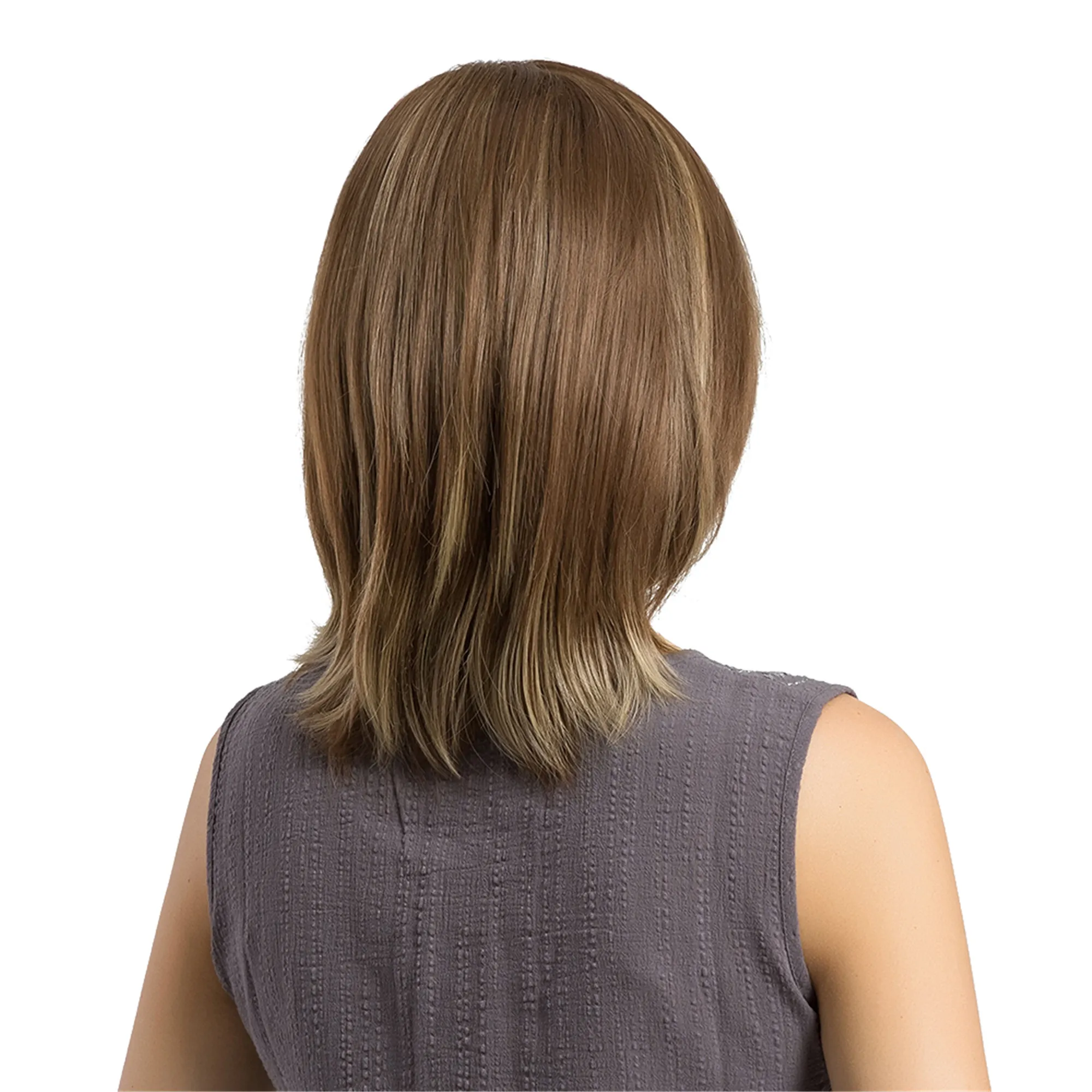 Shoulder Length Bob Style Synthetic Capless Women Wigs