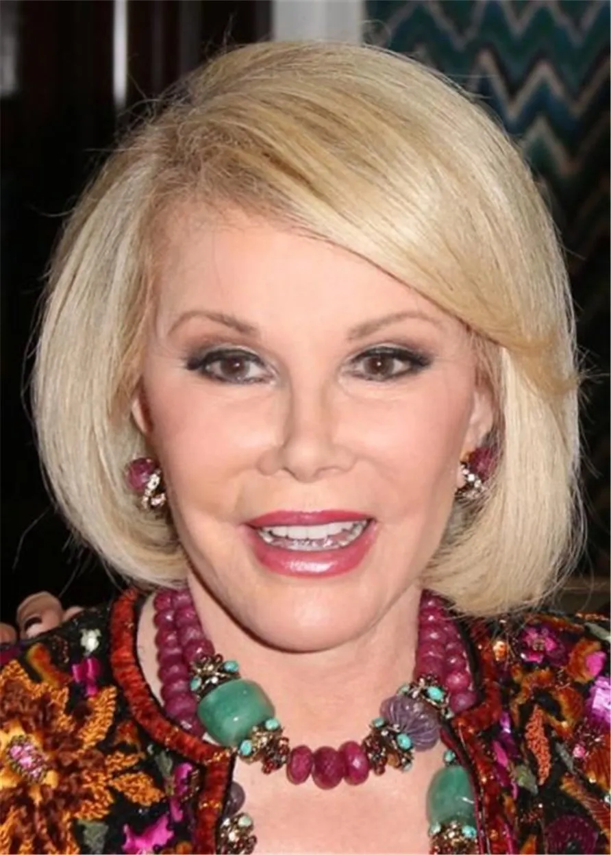 Joan Rivers Short Bob Synthetic Hair Wig